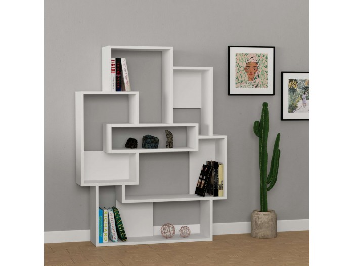 Етажерка BARCE (бяло)